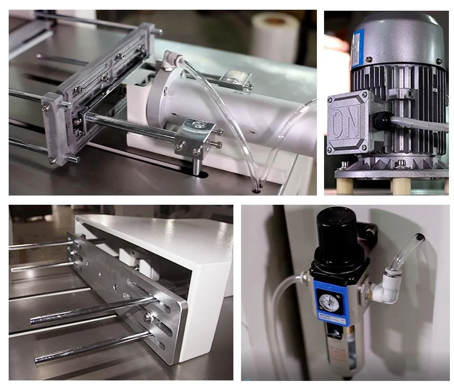 Semi-Auto Sleeve Wrapping Machine (BZJ5038B) - Side Profile
