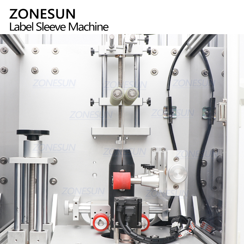 ZONESUN ZS-STB151 Automatic High Speed PVC Film Shrink Sleeve Bottle Label Sleeving Applicator Labeling Machine