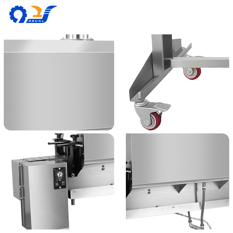 1600A Automatic Shrink Wrapping Continuous System with Adjustable Temperature for Bottles and Jars