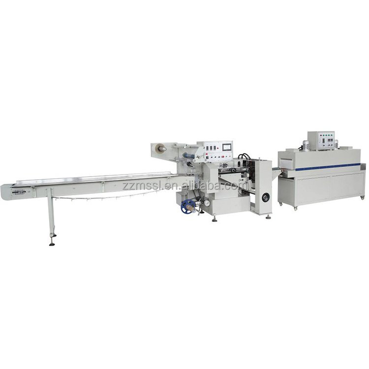 Servo Motor Reciprocating Horizontal Knife Sealing and Cutting Heat Shrink Packaging Machine Box Shrink Wrapping Machine
