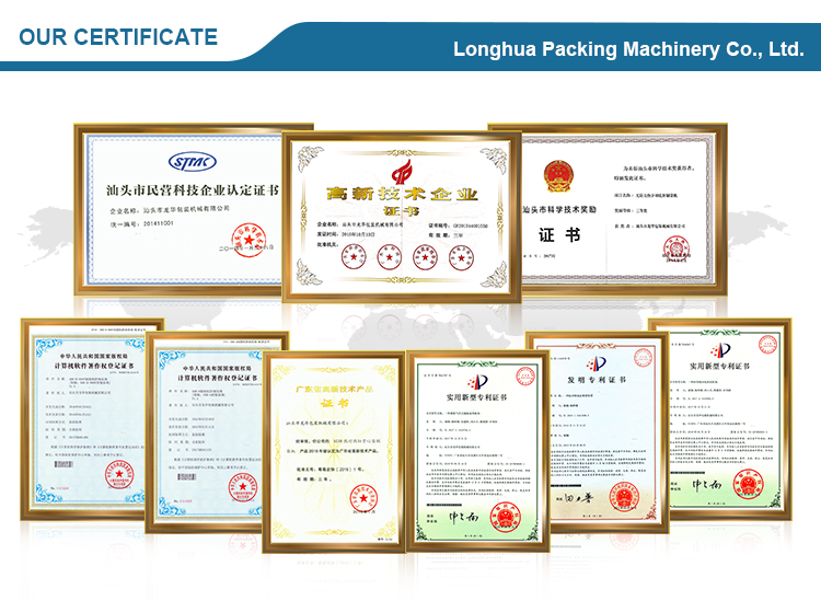 Industrial Stretch Hooder Certifications