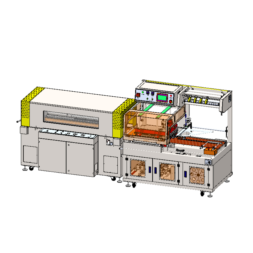L-Type Vertical Sealing and Cutting Machine Full Automatic Shrink Furnace Packing Machine