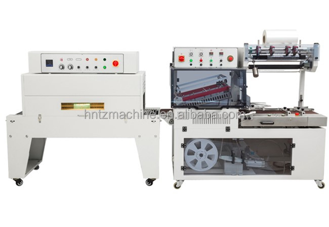 Semi Automatic L Bar Heat Film Shrink Tunnel Wrapper
