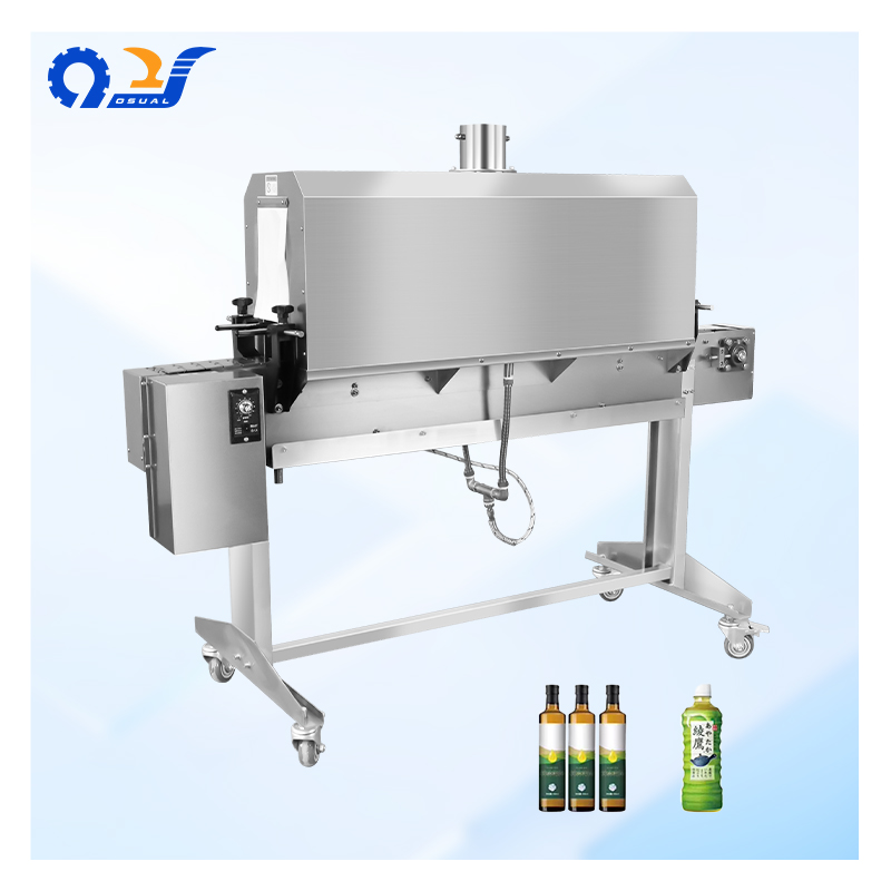 1600A Automatic Shrink Wrapping Continuous System with Adjustable Temperature for Bottles and Jars