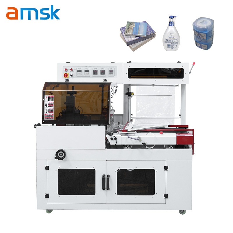 BF-750L Type Heat Sealer and Cutter Film Packager Side Sealing Heat Shrinking Fully Automatic Sealing and Cutting Machine