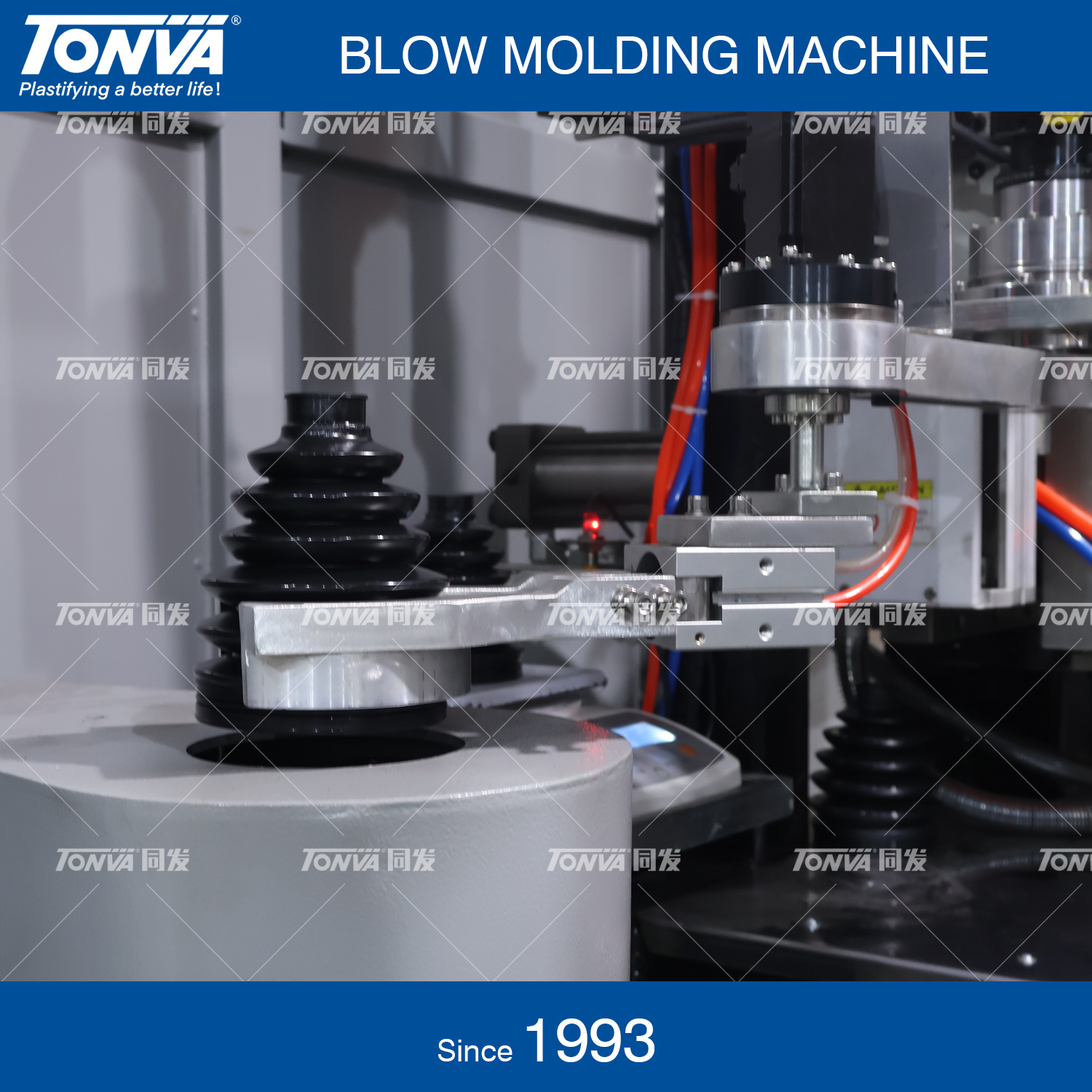 Universal Stretch Over Cv Joint Boot Electric Blow Molding Making Machine