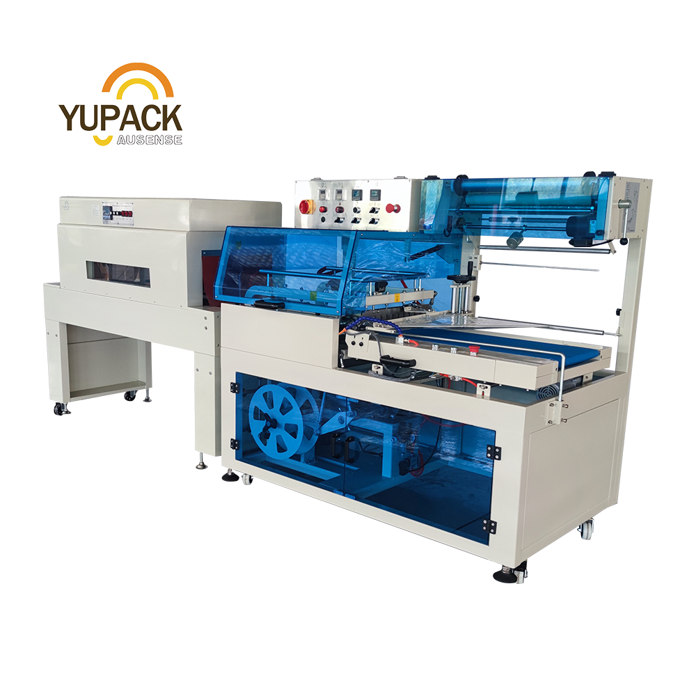 Full Automatic Heat Shrink Packing Machine With Side Sealing L Type Side Cutting Shrink Wrapping Machine