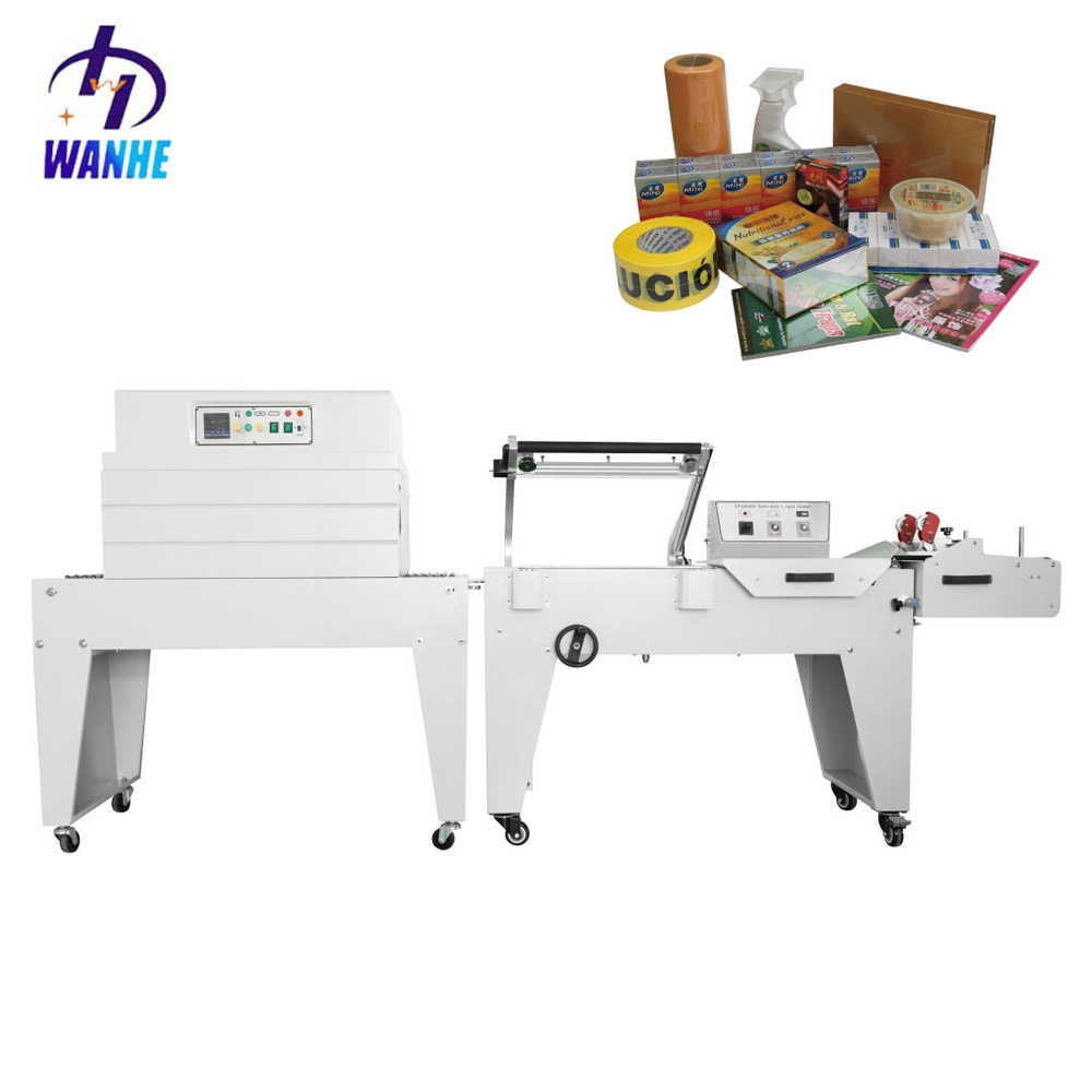 DFQA-450 Semi-auto L-type Sealer with BS-A450 Shrink Machine Toys Packaging Box Sealing and Cutting Machine Heat Shrink Machine