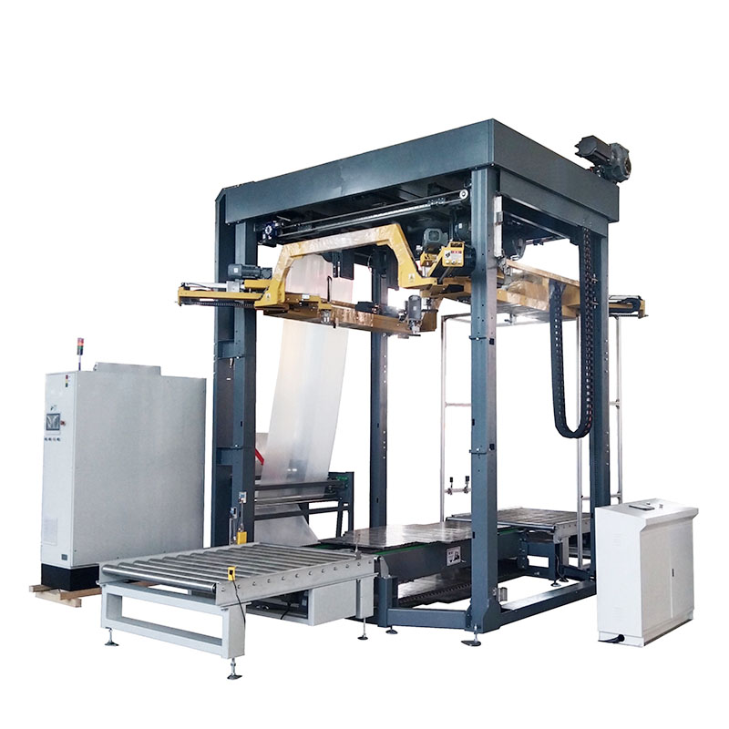 PE Film Machine Stretch Hood Film Bag Stretch Hood Pallet Wrapping Machine