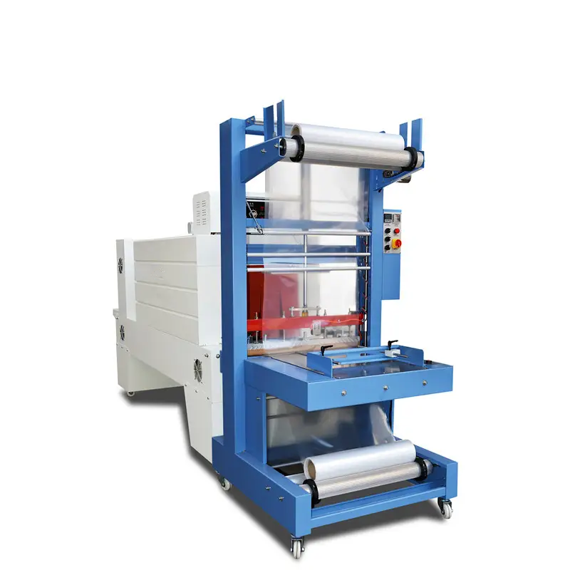 Heat Shrink Sleeve Thermal Shrink Tunnel Wrapping Packaging Machine for Bottle