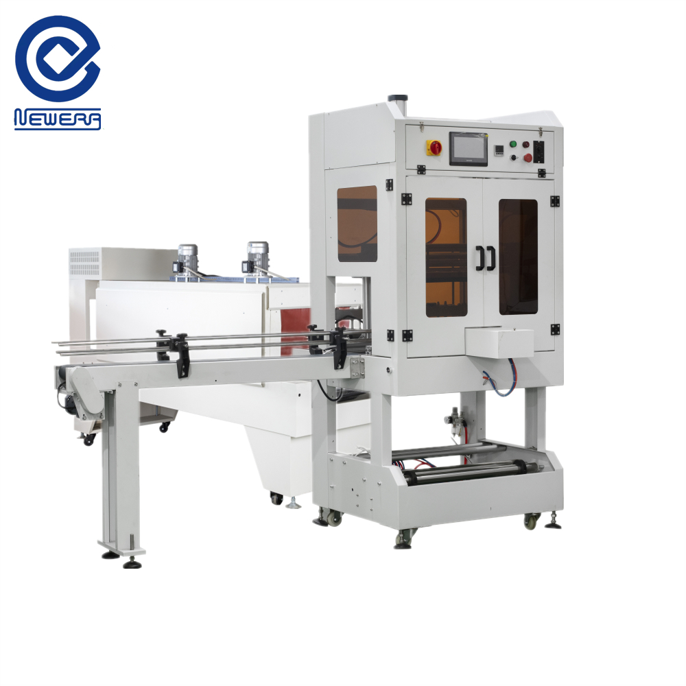 China Factory Fully Automatic Horizontal Side Straight Flow Plastic Film Sleeve Sealer Shrink Wrapping Packing Machine