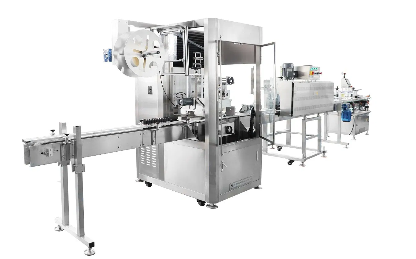 High-Speed Lom Labeling Machine for Quick Sleeve Shrink Wrapping