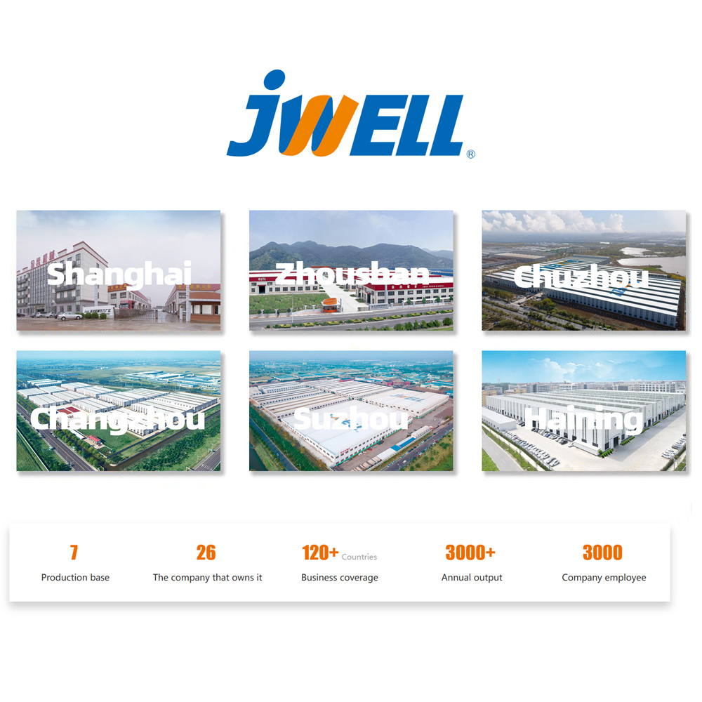 Jwell - 3/5 Layer Stretch Hood Plastic Film Blowing Extruder / Extrusion Machine Production Line