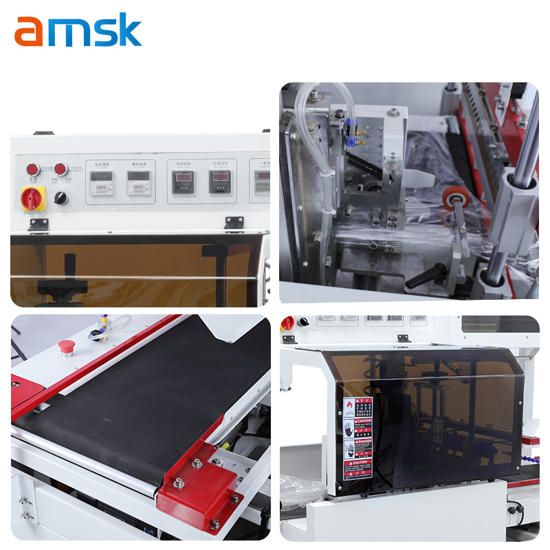 BF-750L Type Heat Sealer and Cutter Film Packager Side Sealing Heat Shrinking Fully Automatic Sealing and Cutting Machine