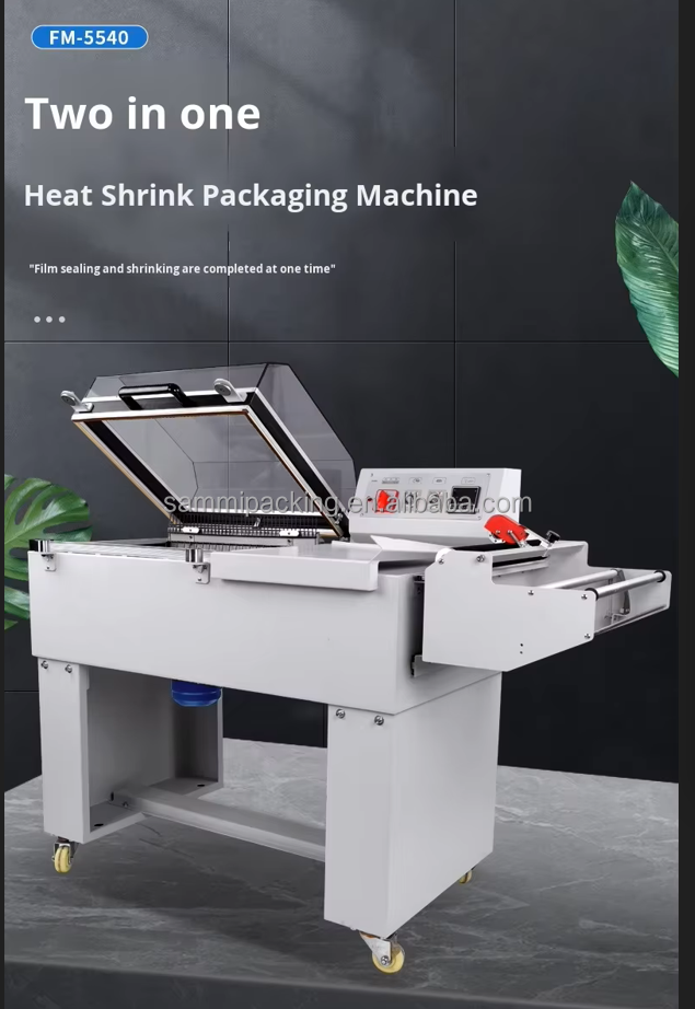 FM-5540 Sealing and Shrink Wrapping Machine Front View