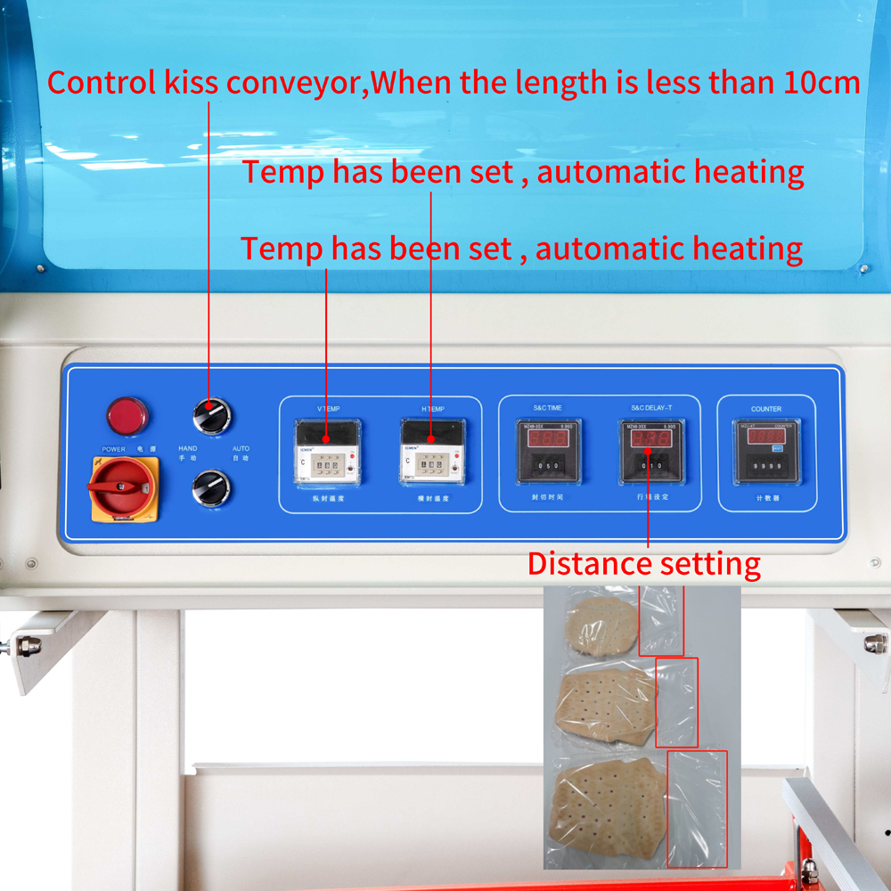 High Speed Automatic Type Side Sealer Sealing Wrapping Packaging Machine Shrink Packager