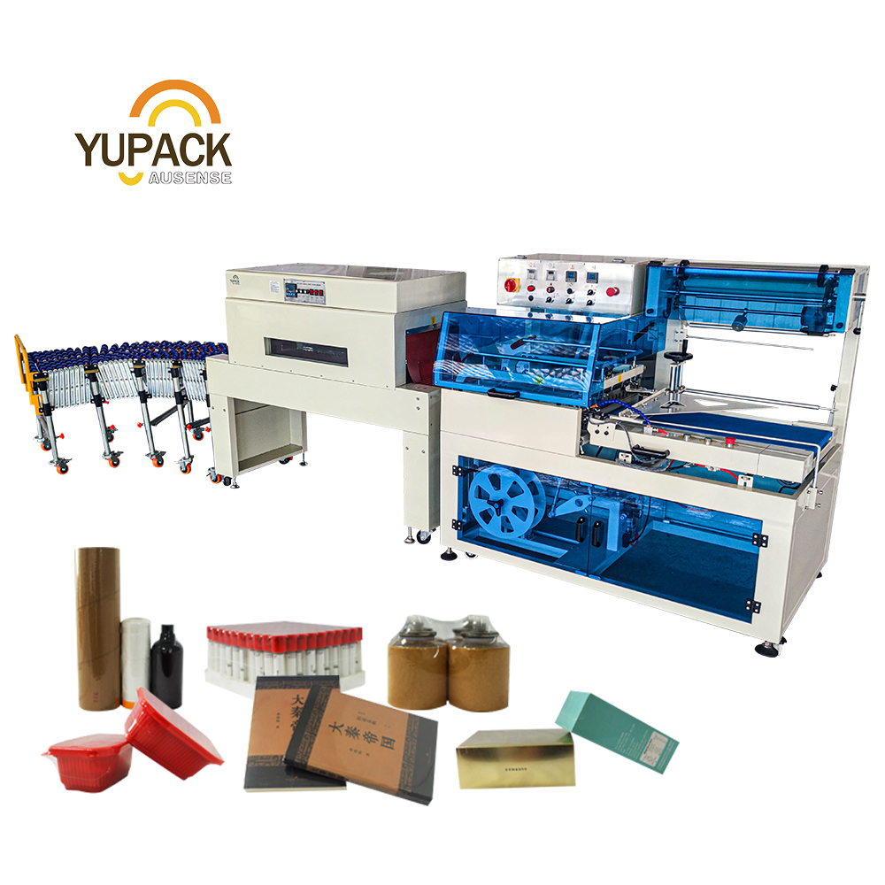 Full Automatic Heat Shrink Packing Machine With Side Sealing L Type Side Cutting Shrink Wrapping Machine