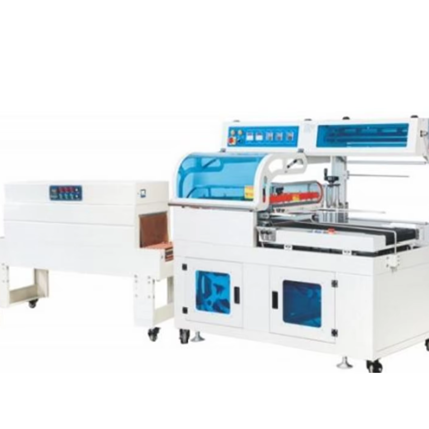 High-Efficiency Semi-Automatic Electric Heat Shrink Packaging Machine for Food Plastic Film Sealing &amp; Heat Shrinking