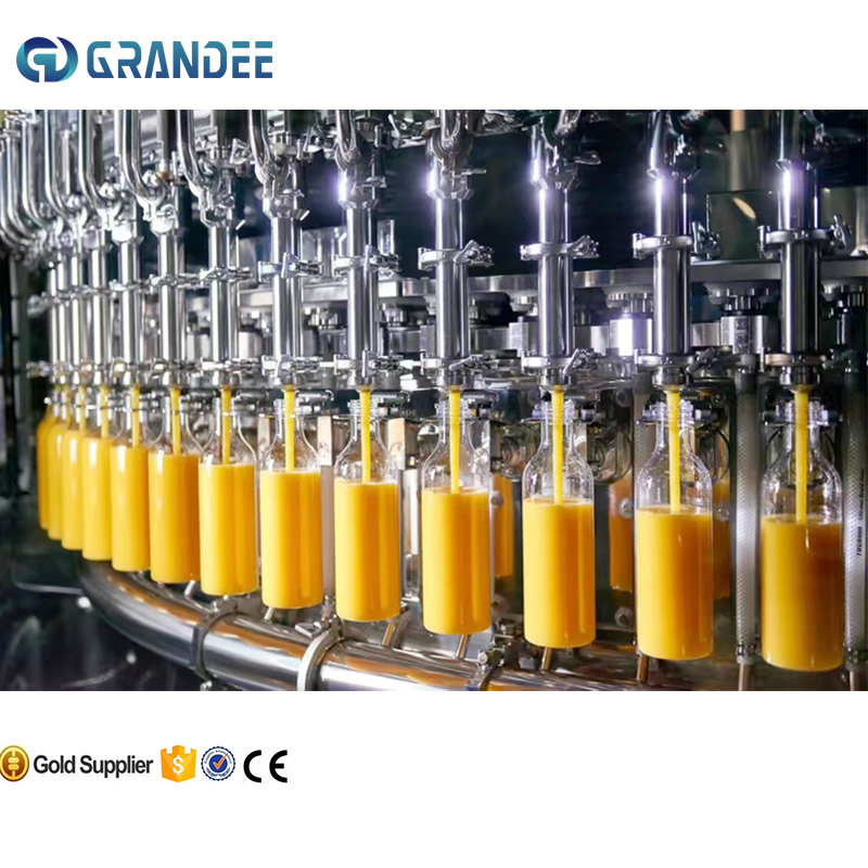 Juice filling machine