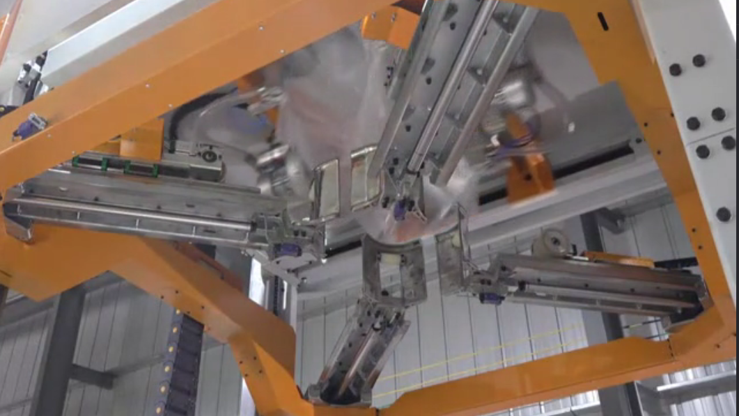 Wrapping Machine Mechanical Operation Process