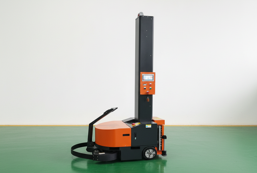 Robot Pallet Wrapping Machine