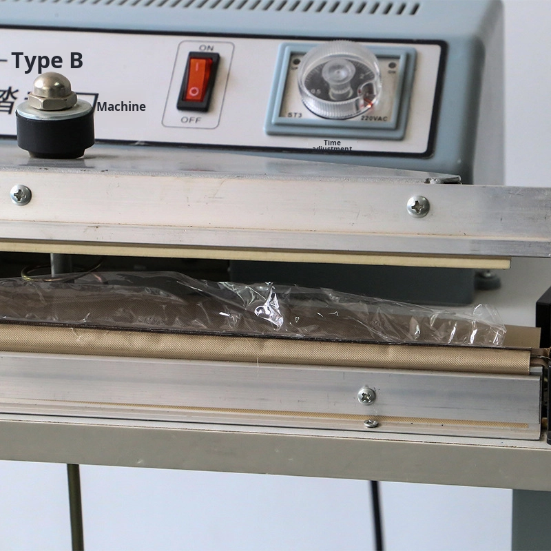 Electric Semi-Automatic Heat Shrink Sealing Machine for Food Packaging Betel Nut &amp; Ice Bag Hunan Manufacturer's High Quality