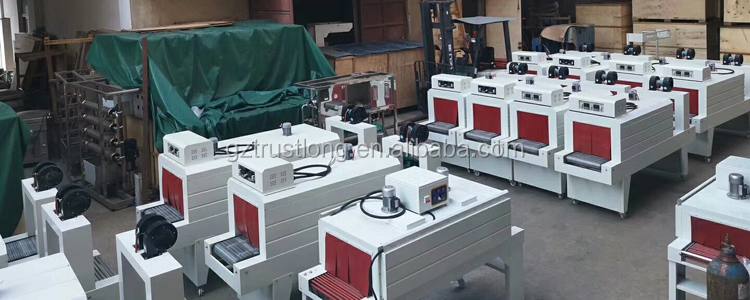 Fully Automatic Big Small Carton case Large Bottle Box Shrink Wrapping Machine for