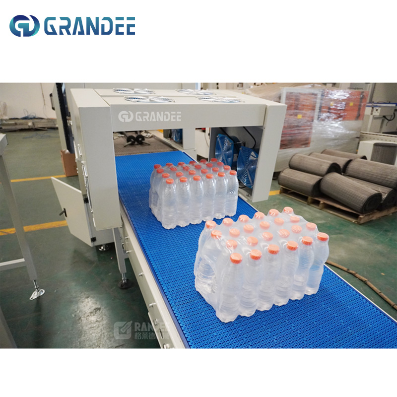 High Speed Energy Saving Heat Shrink Wrapping Machine for Beverage Water Bottle 20 Packages Min