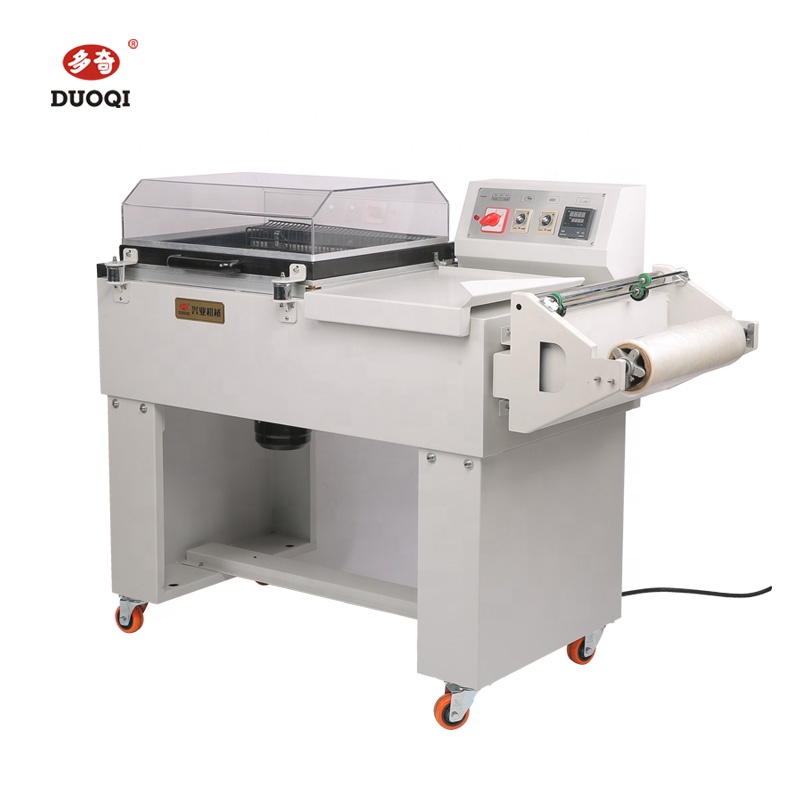 Food Shrink Wrap Packer Sanitizer Bottle Heat Thermal Shrink Horizontal Edge Wrapping Machine Packager