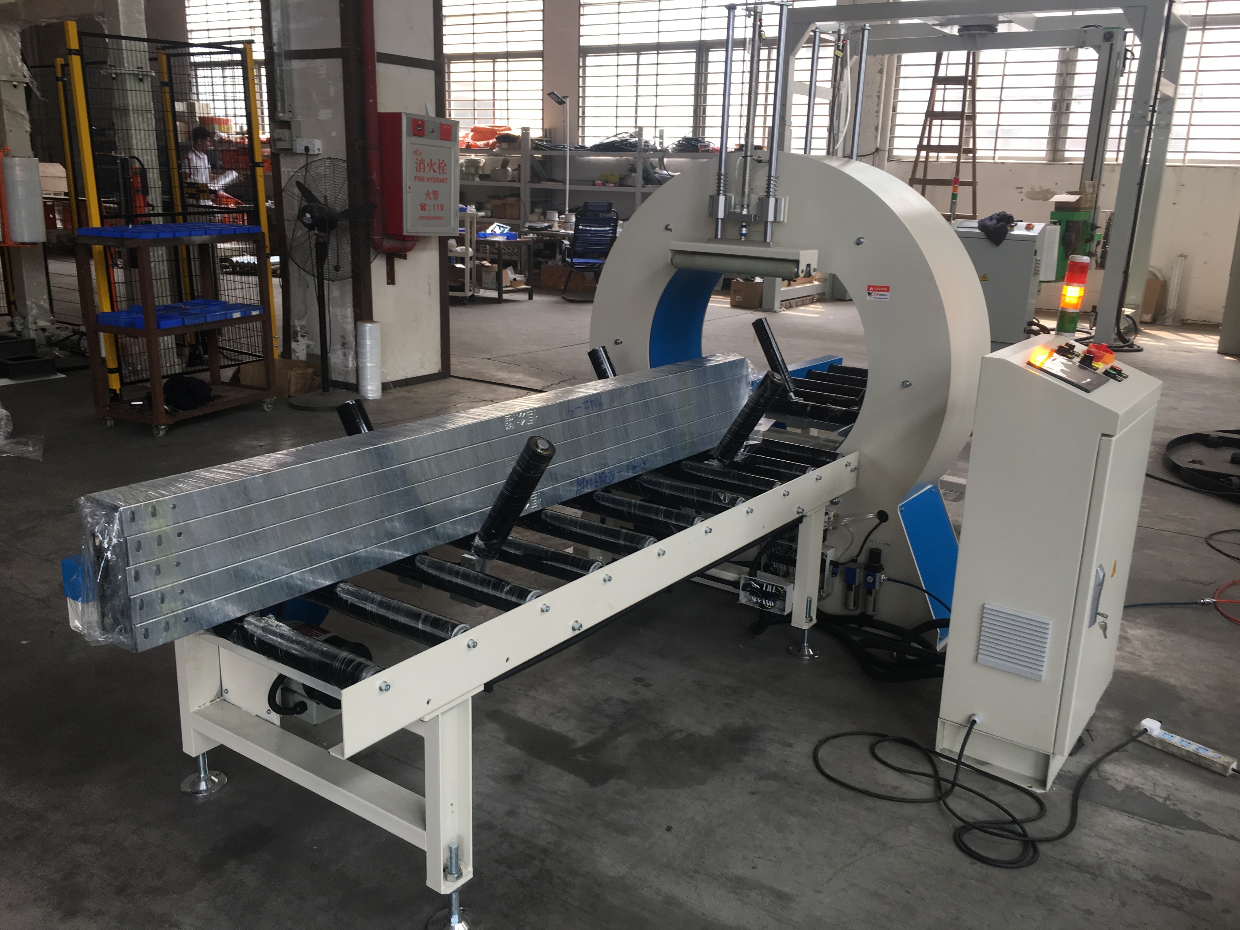 Orbital wrapping application