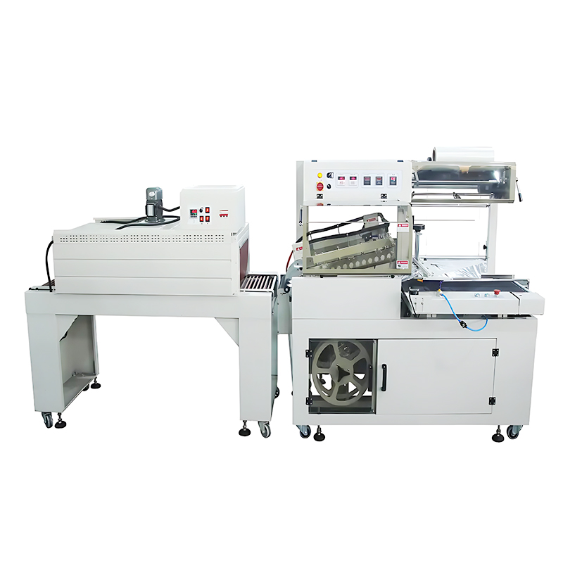 Plastic Film Shrink Wrapping Heat Shrink Packing Machine Aluminium Mold Press L Sealer Shrink Wrapping Maker Machine For Boxes