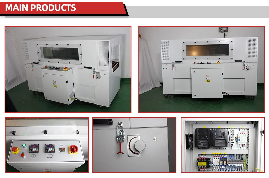 Product-Protection Reliable PE Film Bottle Sleeve Shrink Wrapping Machine for Clamshell-Packaging