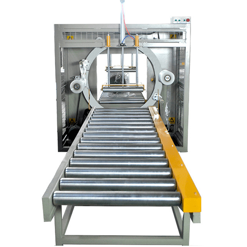 New Design Horizontal Orbital Wood Door Shrink Wrapping Machine
