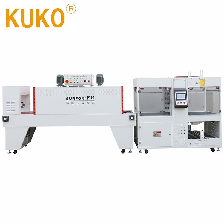 Automatic Sleeve Type Heat Shrink Film Packaging Machine Shrink Pack Packing Wrap Wrapping Seal Sealing Tunnel Equipment