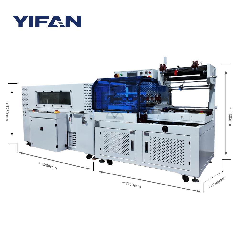 Industrial Automatic Vertical Sealing and Cutting Shrink Wrapping Machine Heat Shrink Packing Machine