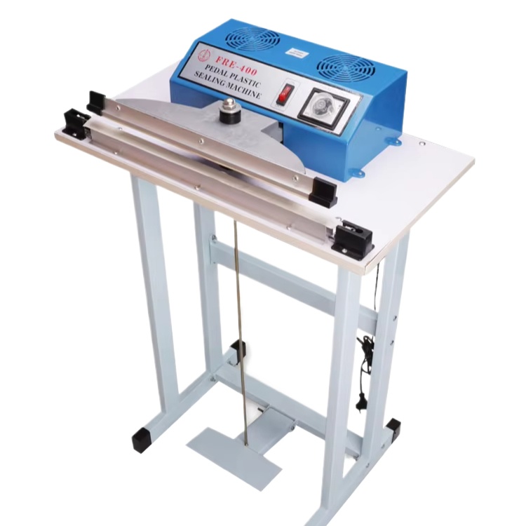 LIKANG 400mm Foot Sealing Machine Shrink Film Plastic Bag Packaging Sealer for Plastic Heat Sealing Machine Bag Heat Sealer