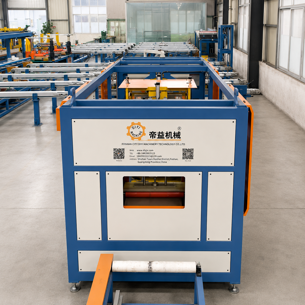 Electric Automatic Stretch Film Wrapping Machine With Motor High Productivity PE/PVC Single-sided Film Wrapping