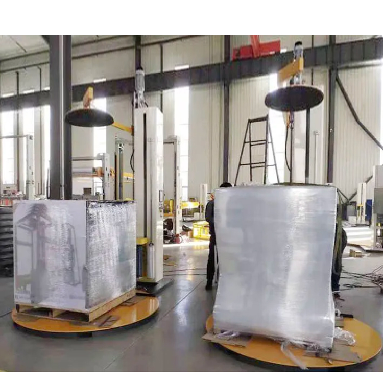 Automatic Stretch Wrapping Machine Pallet Wrapper Stretch Wrap Wrapping Machine