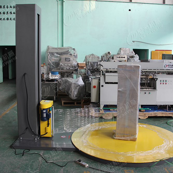 LWT Size Pallet Stretch Film Box Shrink Wrapping Machine for Carton Box Baggage Wrapping Machine