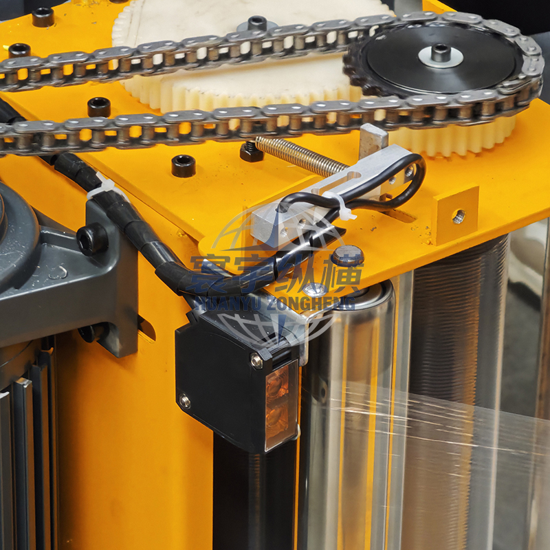 Pallet Wrapping Machine with Top Plate Pressure Automatic Turntable Stretch Wrap Film Pallet Wrapper