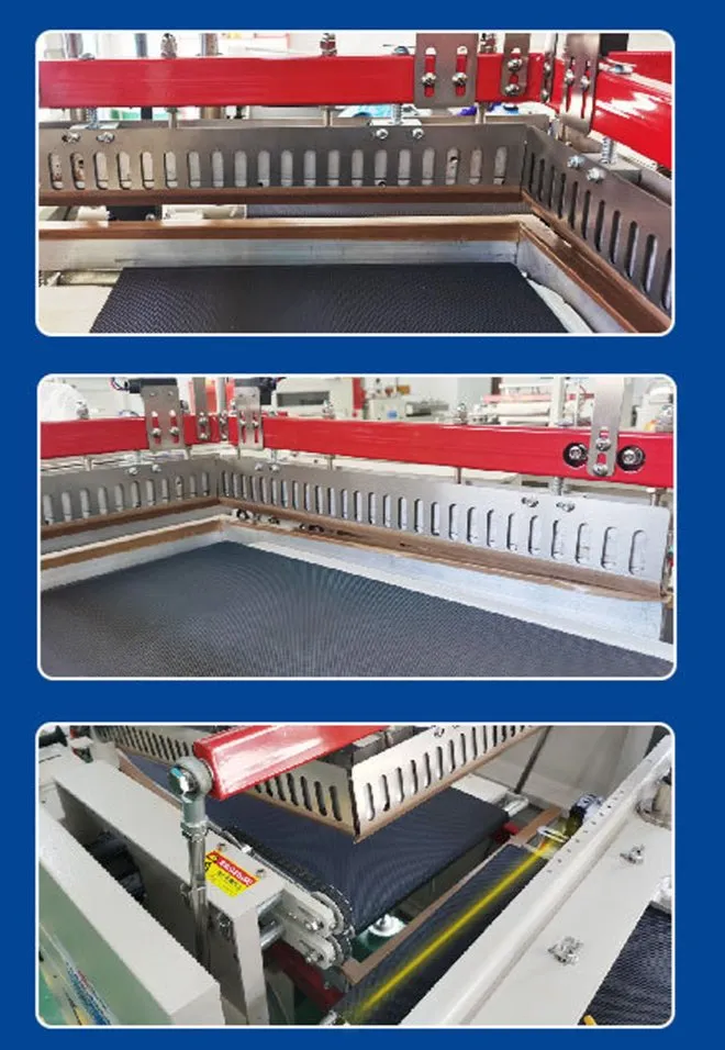 Auto PE Film Heat Oven Tunnel Water Bottles Cans Shrink Wrapping Sleeve Packaging Machine