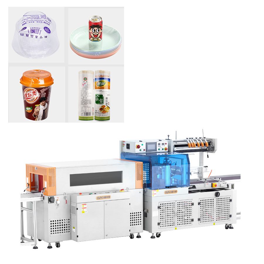 Electric Automatic Side Seal and Shrink Wrapping Equipment for Food Chemical Commodity Packaging for Plastic Bags and Cases