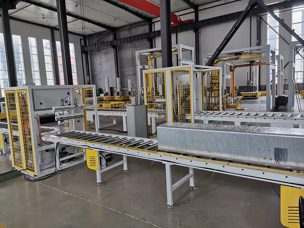 New Design Horizontal Orbital Wood Door Shrink Wrapping Machine
