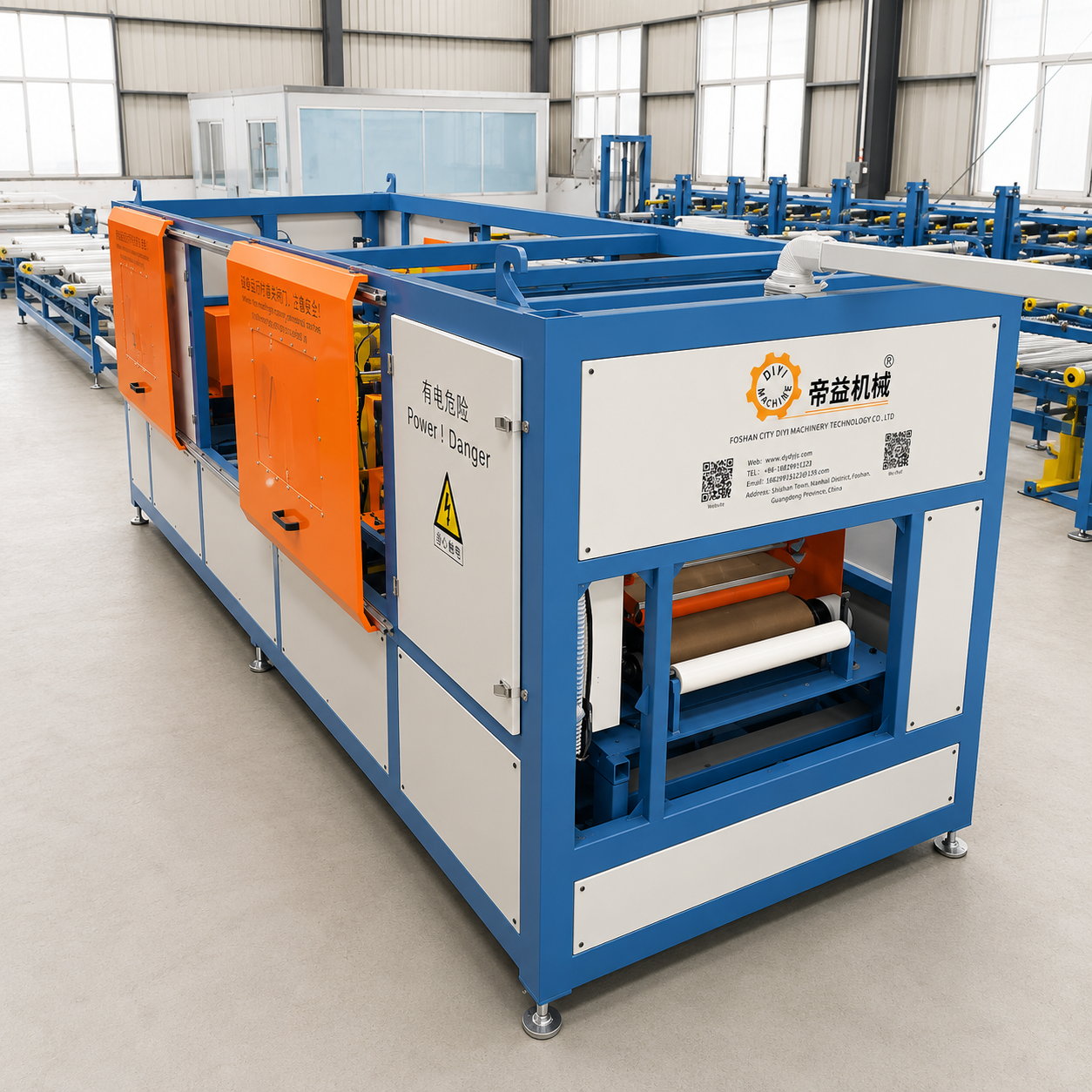 Electric Automatic Stretch Film Wrapping Machine With Motor High Productivity PE/PVC Single-sided Film Wrapping