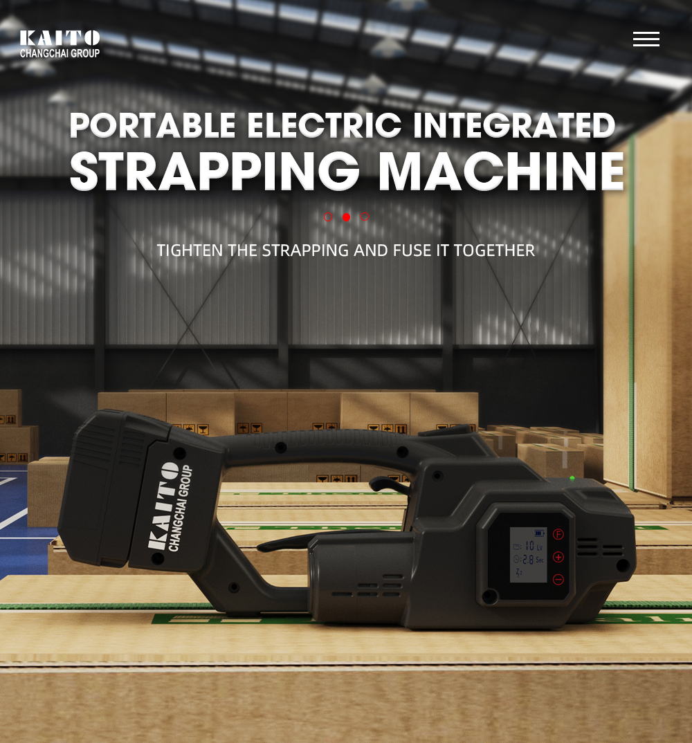 Electric baler view 1