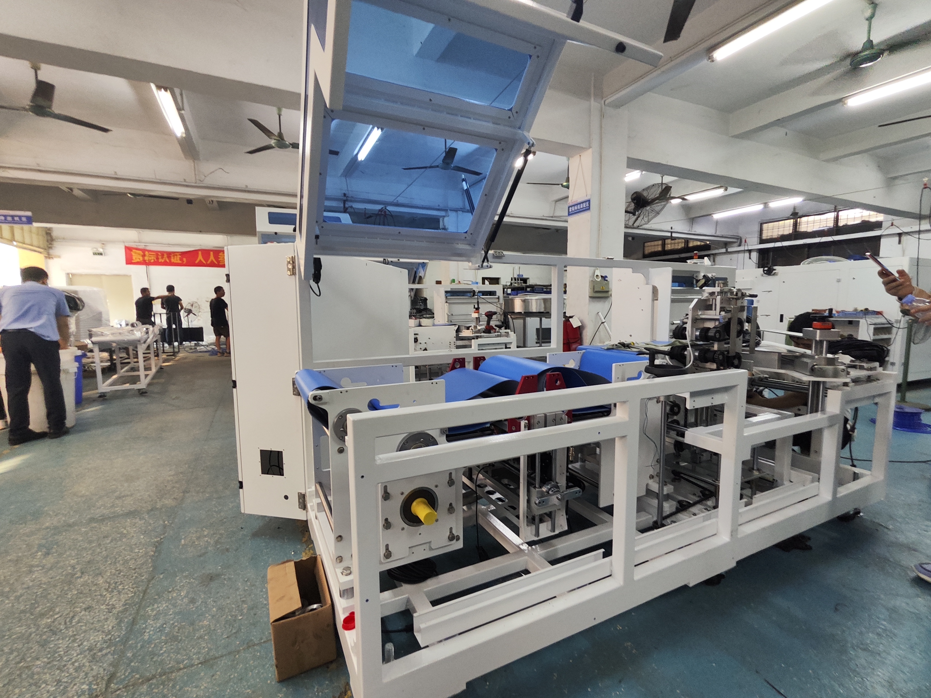 Automatic High Speed Continuous Motion Side Sealing Heat Shrink Wrapping Packaging Wrapper Machine with Heat Shrink Tunnel