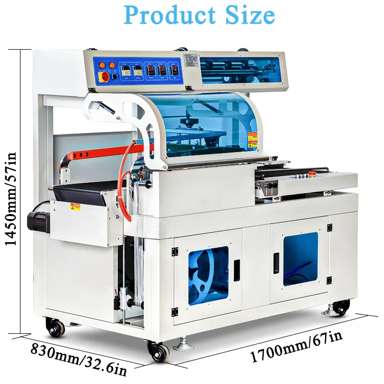 Automatic Plastic Film L Shrink Sealing Packing Wrapper Shrink Wrap Machine