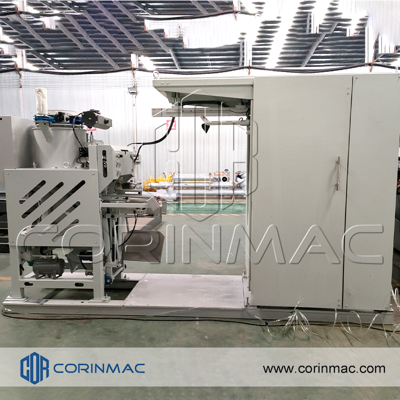 Automatic High-Accuracy Cement Bag Packing Machine Stretch Hood Pallet Wrapping Powder Filling for Chemical Machinery