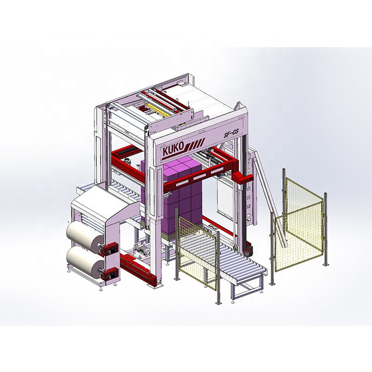 Kuko Cold Stretch Hood Wrapping Machine for Pallet