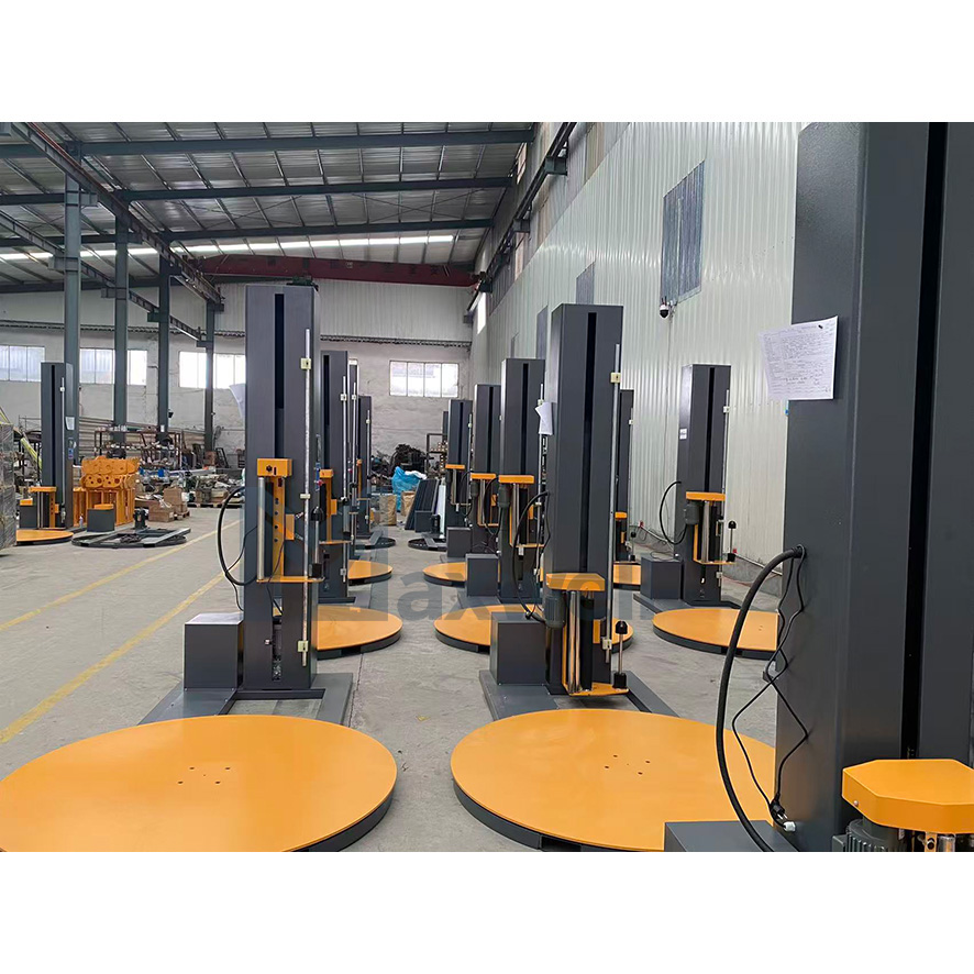 Heavy Duty Pallet Wrapping Machine With Strong Loading Capacity, Suitable For Heavy Cargo And Industrial Pallet Packing